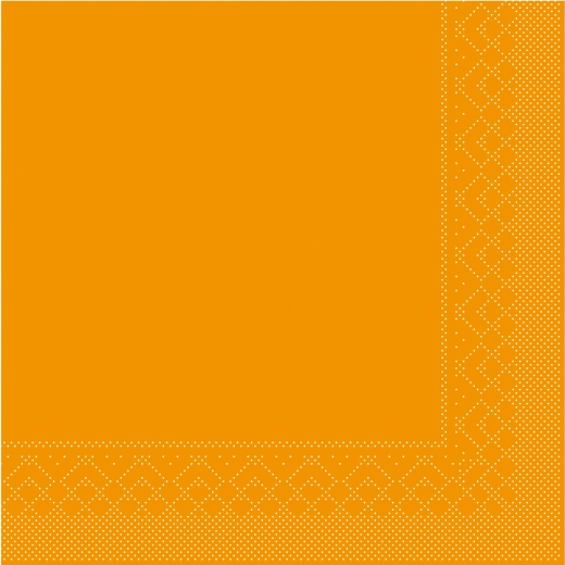 Tissue-Servietten Farbe curry 33x33 cm 1/4-F 3-lagig