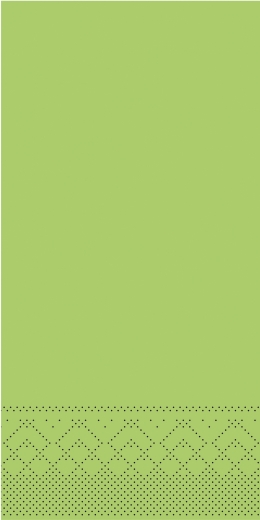 Tissue-Servietten Farbe kiwi 33x33 cm 1/8-F 3-lagig