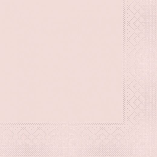 Tissue-Servietten Farbe altrosa 24x24 cm 1/4-F 3-lagig