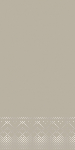 Tissue-Servietten Farbe beige grey 33x33 cm 1/8-F 3-lagig