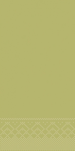 Tissue-Servietten Farbe olive 33x33 cm 1/8-F 3-lagig