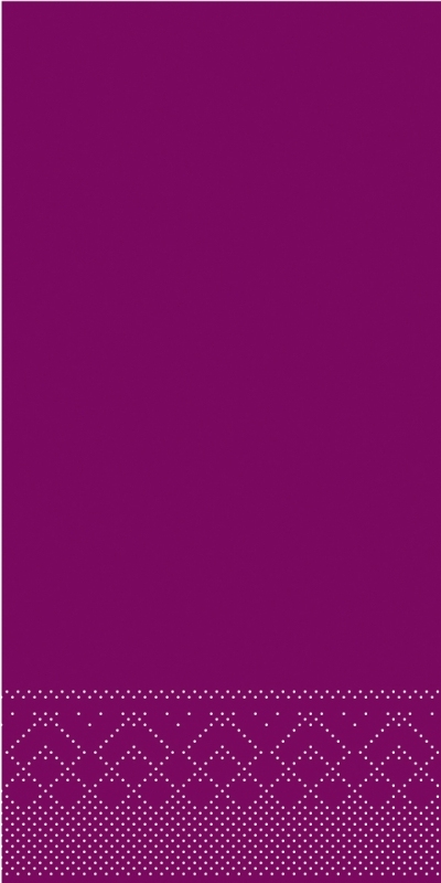 Tissue-Servietten Farbe aubergine 33x33 cm 1/8-F 3-lagig