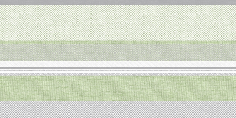 Airlaid-Tischläufer LAGOS grau-grün 40x24lfm