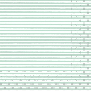 Tissue-Servietten HEIKO mintgrün 40x40 1/4-F 3-lagig