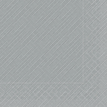 Tissue Deluxe-Servietten grau 40x40 4-lagig 1/4
