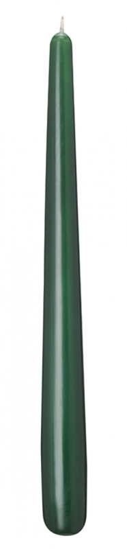 Spitzkerzen dunkelgrün 25 cm x 2,3 cm