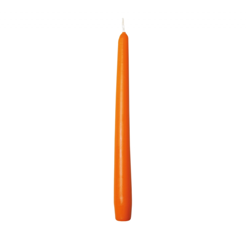 Spitzkerzen orange 24 cm x 2,2 cm