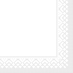 Tissue-Servietten Farbe weiß 33x33 cm 1/4-F 3-lagig