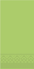 Tissue-Servietten Farbe kiwi 33x33 cm 1/8-F 3-lagig