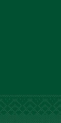 Tissue-Servietten Farbe grün 40x40 cm 1/8-F 3-lagig