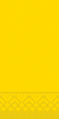 Tissue-Servietten Farbe gelb 40x40 cm 1/8-F 3-lagig
