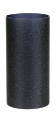 Acryl-Lampe schwarz Höhe ca. 14 cm - Ø 7,5 cm