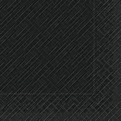Tissue Deluxe-Servietten schwarz 40x40 4-lagig 1/4