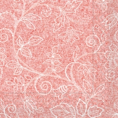 Tissue-Serviette DARLYN terrakotta 40x40 1/4-Falz 3-lagig