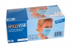 Mundschutz blau Medizinprodukt 50er Box