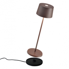 Zafferano LED-Lampe Olivia Pro Corten-braun
