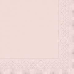 Tissue-Servietten Farbe altrosa 33x33 cm 1/4-F 3-lagig