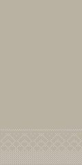 Tissue-Servietten Farbe beige grey 33x33 cm 1/8-F 3-lagig