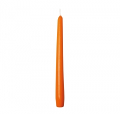 Spitzkerzen orange 24 cm x 2,2 cm