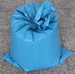 Müllsäcke PE 70 l blau 57,5x100 cm